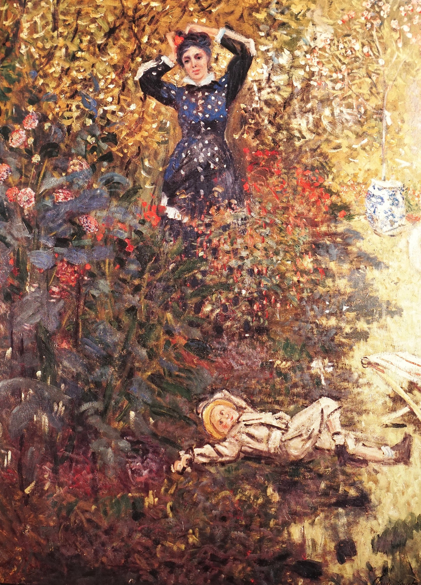 Camille & Jean Monet in the Garden / Made to Order
