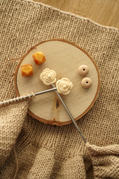 Needle Stoppers / Honey Latte Set