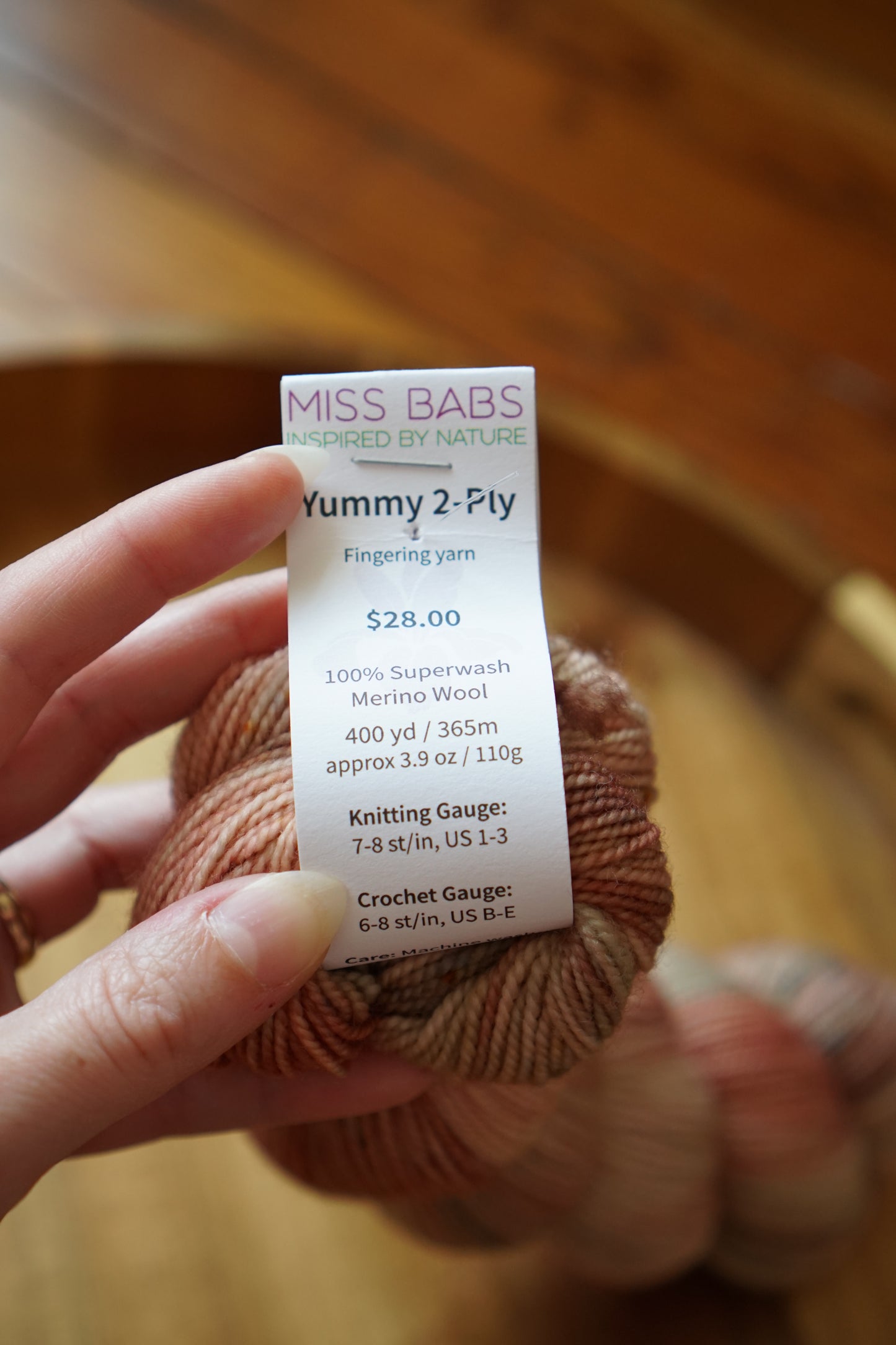 Destash / Miss Babs Fingering Yarn