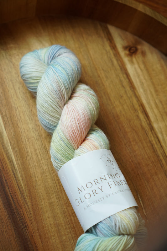 Destash / Morning Glory Fibers Sock Yarn
