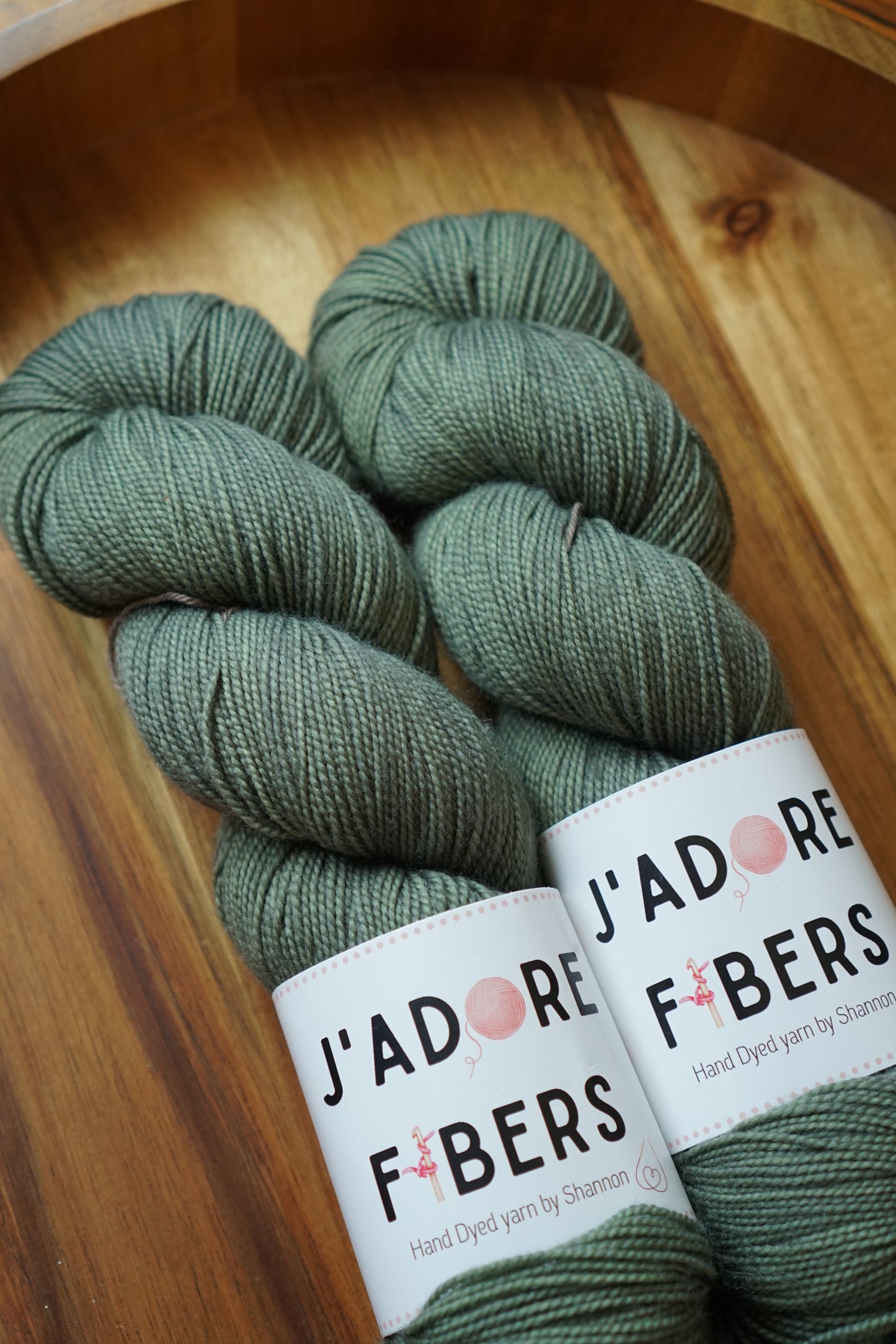 Destash / J’adore Fibers Fingering Set of 2 skeins