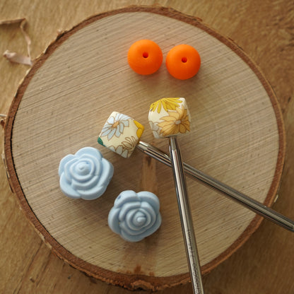 Needle Stoppers / Summer Floral Set