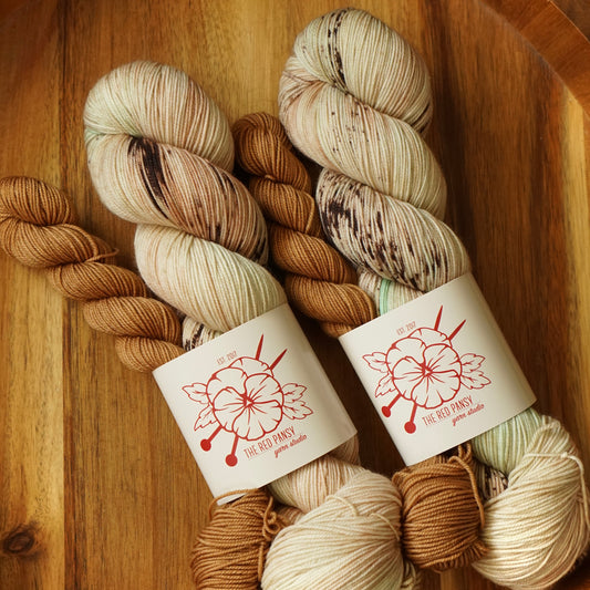 Sailboats Behind the Needle SW Merino Soft Sock Set / In Stock