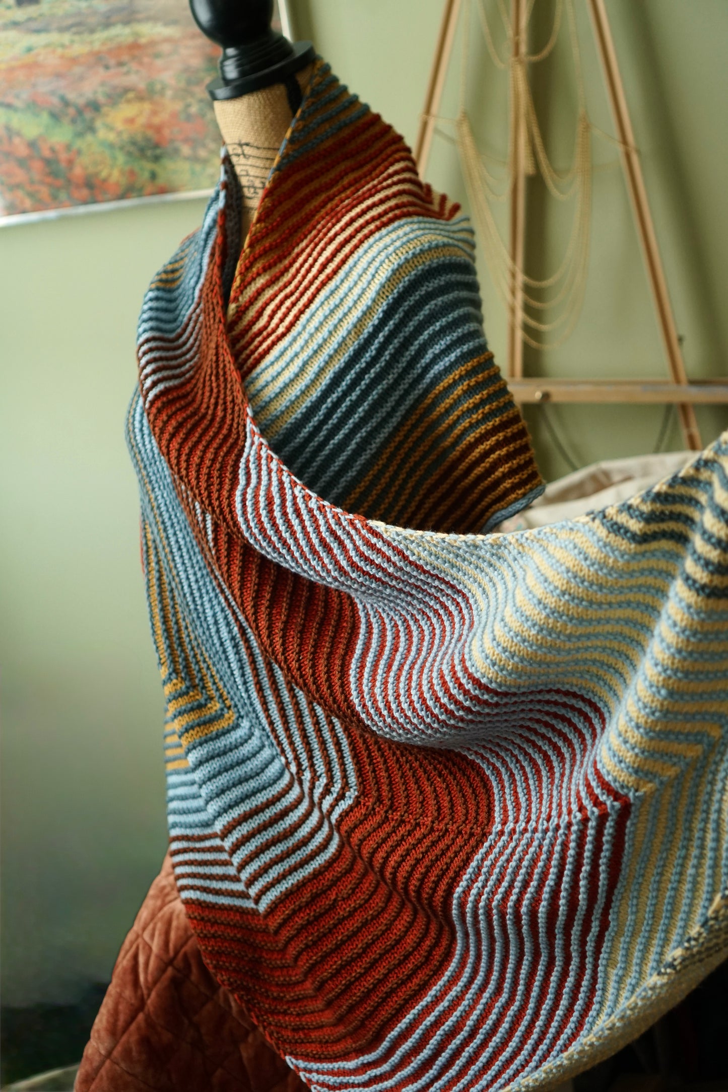 "Recollection Wrap" 7-Skein Tonal Set / Made to Order