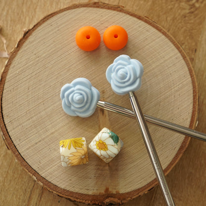 Needle Stoppers / Summer Floral Set